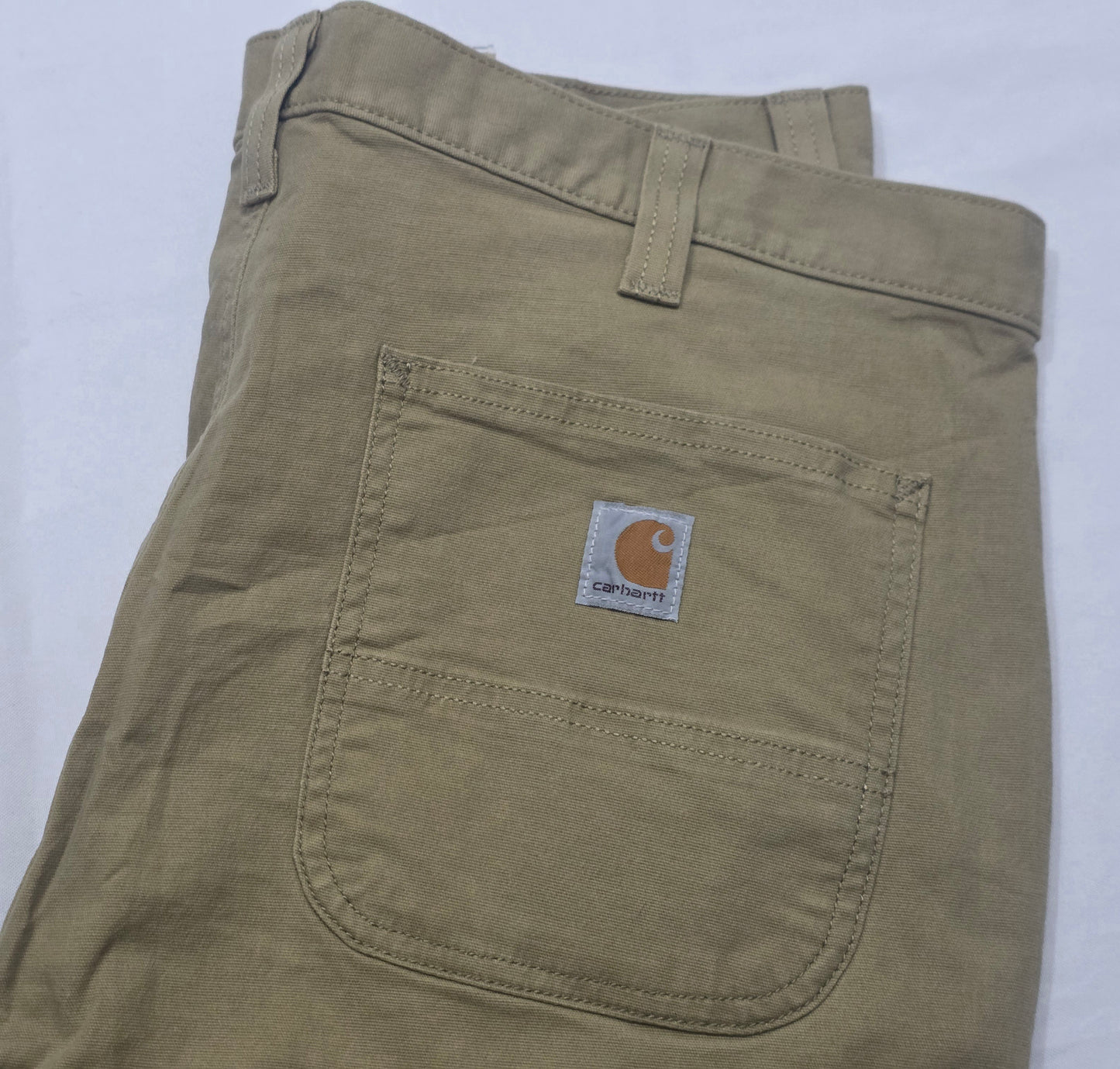 Pantalon Carhartt 38x34 Rigby Rugged Flex Recto Cafe