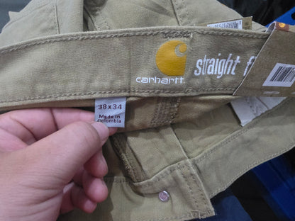 Pantalon Carhartt 38x34 Rigby Rugged Flex Recto Cafe