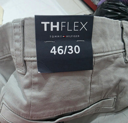 Pantalon Tommy Hilfiger 46x30 Gris The Flex