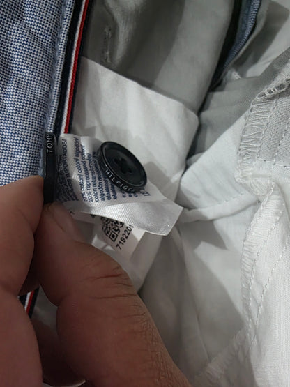 Pantalon Tommy Hilfiger 46x30 Gris The Flex