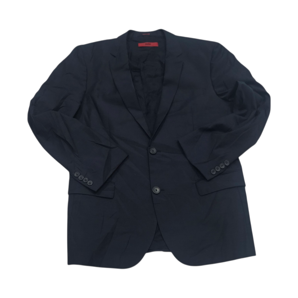 Saco Hugo Boss Talla 40 S Azul Grisaceo