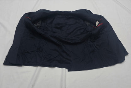 Saco Hugo Boss Talla 40 S Azul Grisaceo