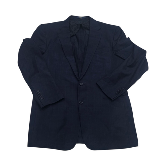 Saco Ralph Lauren Talla 42r Azul Cuadro
