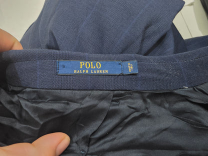 Saco Ralph Lauren Talla 42r Azul Cuadro