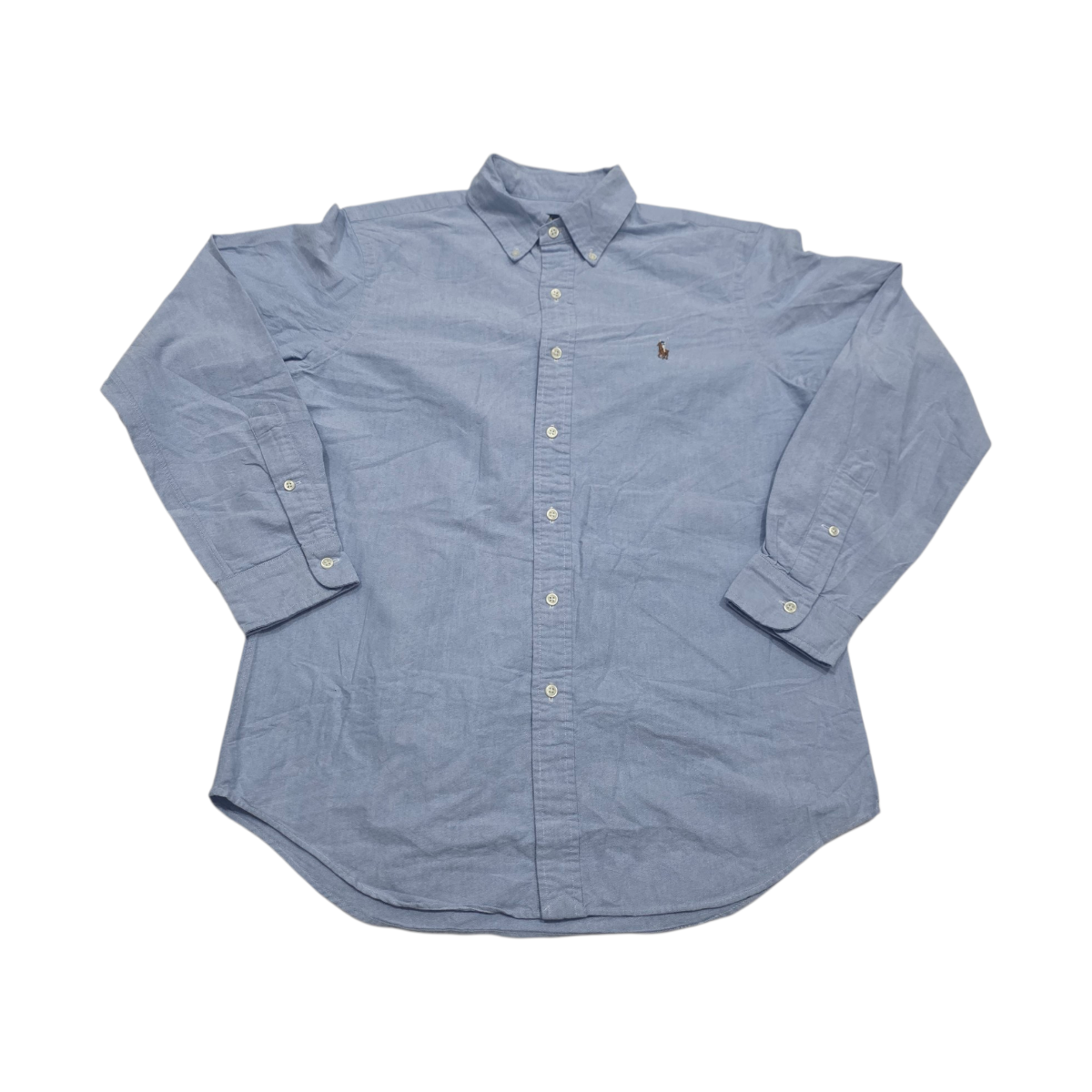 Camisa Ralph Lauren Mediana M Azul Pony Colores