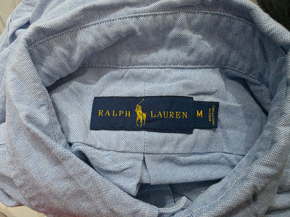 Camisa Ralph Lauren Mediana M Azul Pony Colores