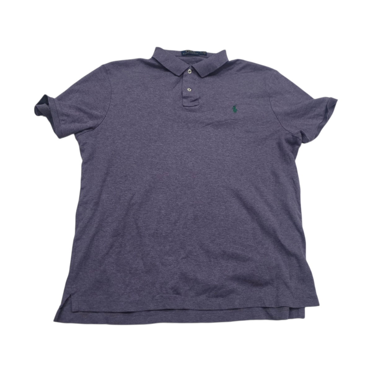 Playera Polo Ralph Lauren Grande L Morada Pony Verde