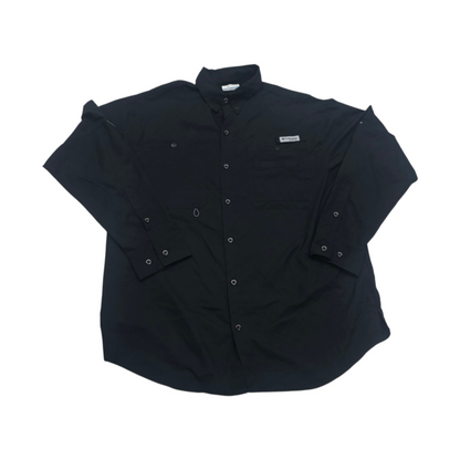 Camisa Columbia Grande L Negro