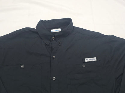 Camisa Columbia Grande L Negro