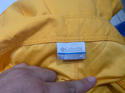 Bermuda Columbia Pfg Talla 40 Amarillo