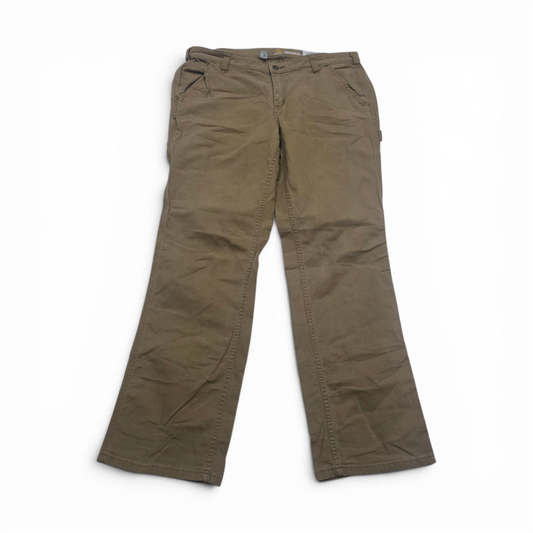 Pantalon Mujer Carhartt Talla 14 Cafe