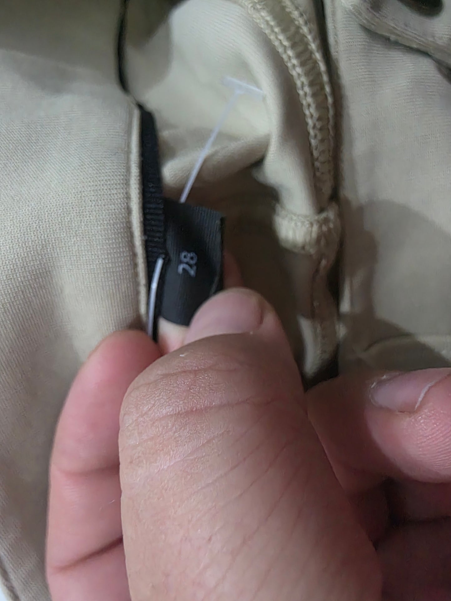 Pantalon Lululemon Talla 28 Cafe Claro