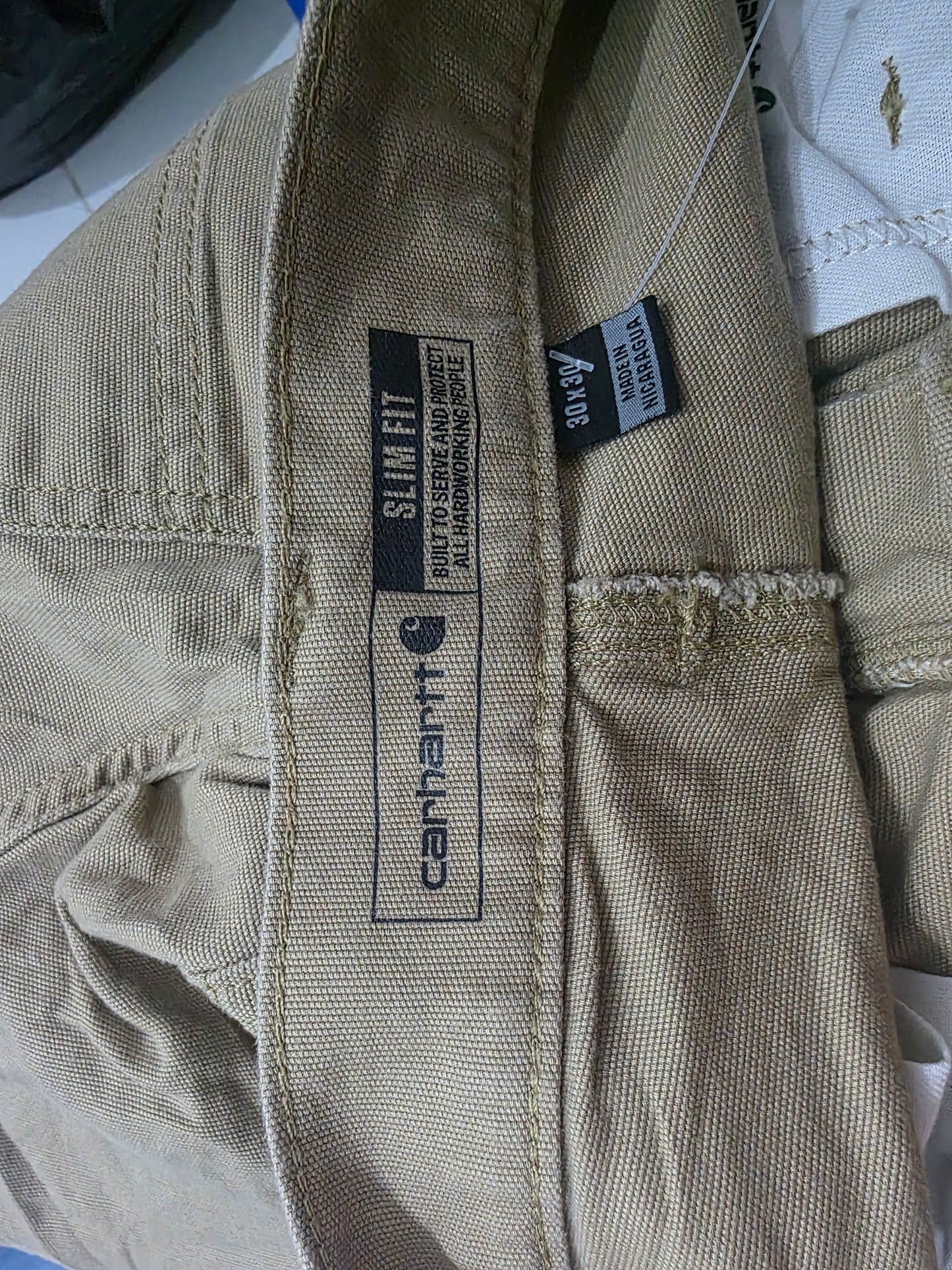 Pantalon Slimfit Carhartt 30x30 Cafe
