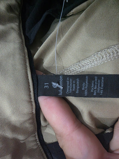 Pantalon Lululemon Talla 31 Cafe Claro