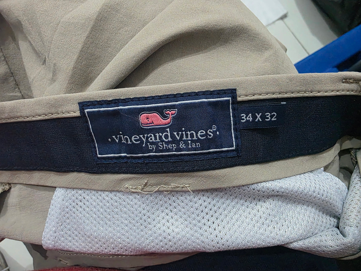 Pantalon Vineyard Vines 34x32 Cafe