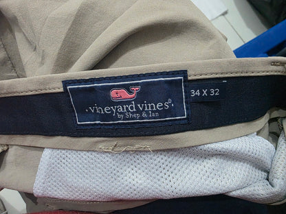 Pantalon Vineyard Vines 34x32 Cafe