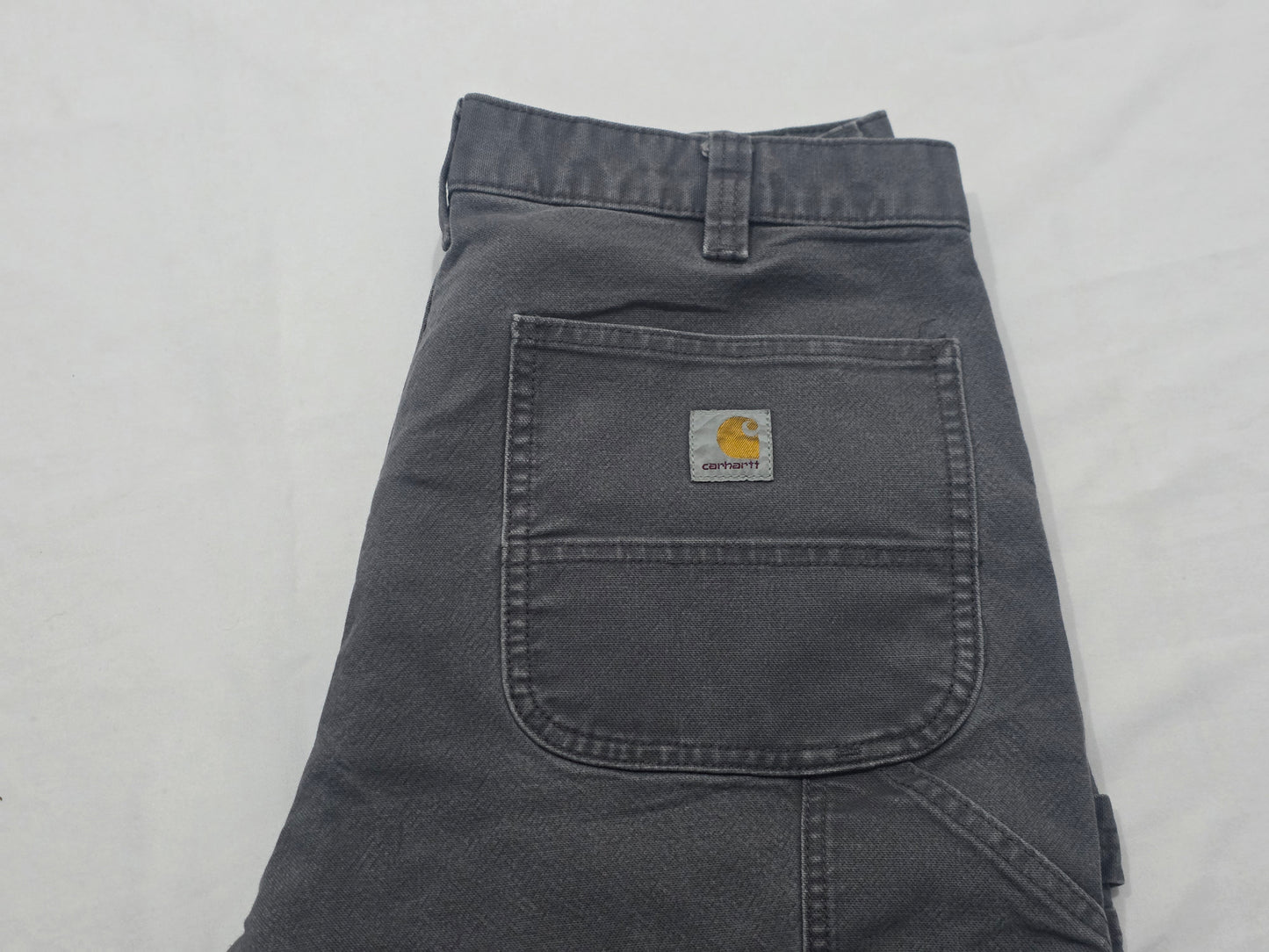 Pantalon Relaxed Fit Carhartt 34x32 Gris Deslavado