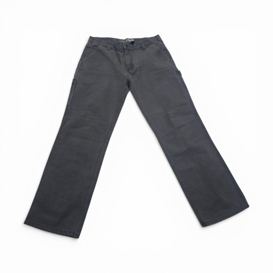 Pantalon Carhartt 34x32 Gris Deslavado Relaxed Fit