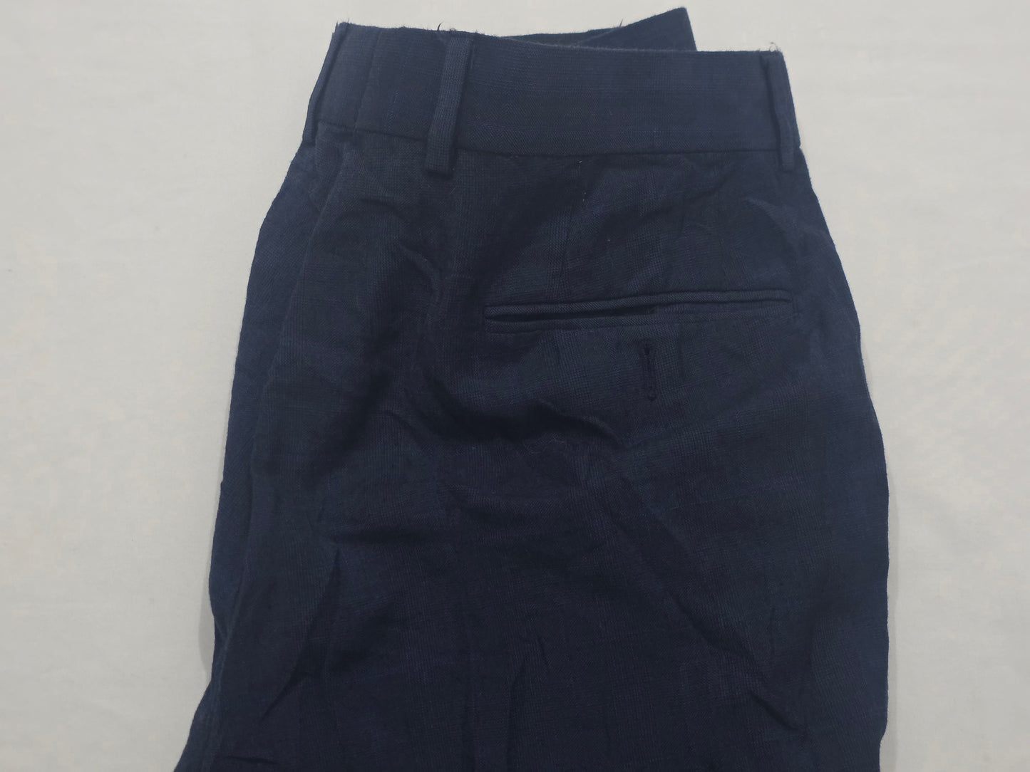 Pantalon Vestir Recto Ralph Lauren 34x32 Azul