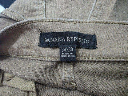 Pantalon Recto Banana Republic 34x30 Cafe