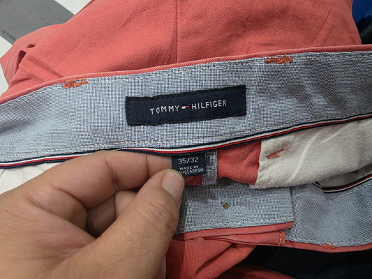 Pantalon Recto Tommy Hilfiger 35x32 Coral