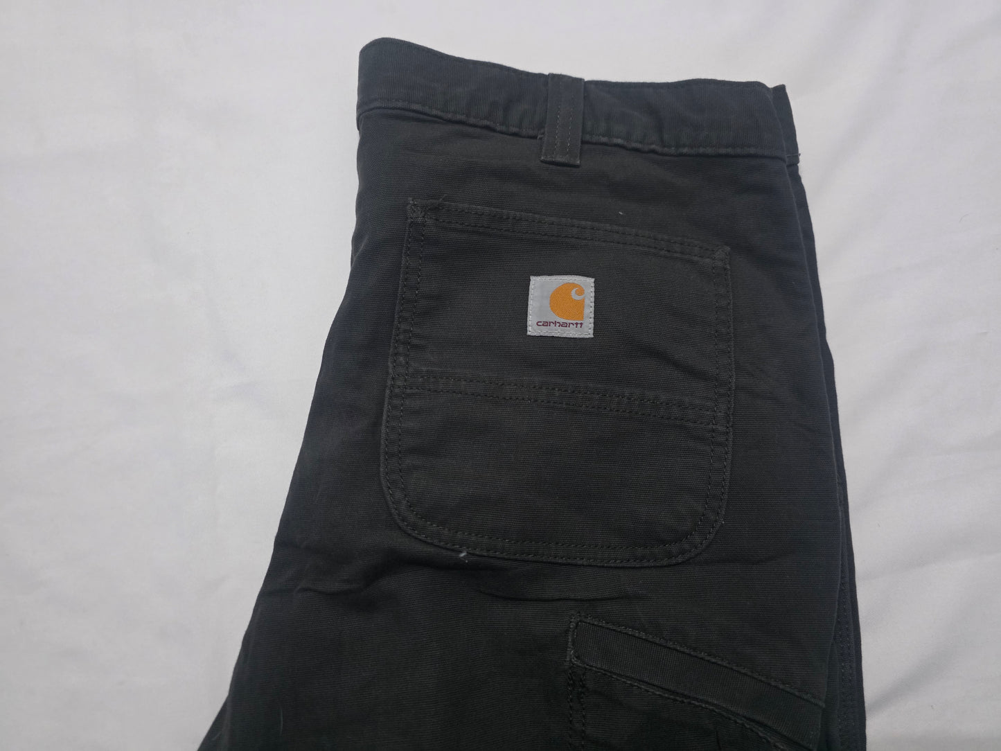 Pantalon Relaxed Fit Carhartt 36x34 Gris Forro Interno
