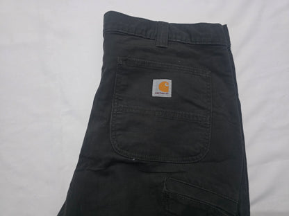 Pantalon Relaxed Fit Carhartt 36x34 Gris Forro Interno