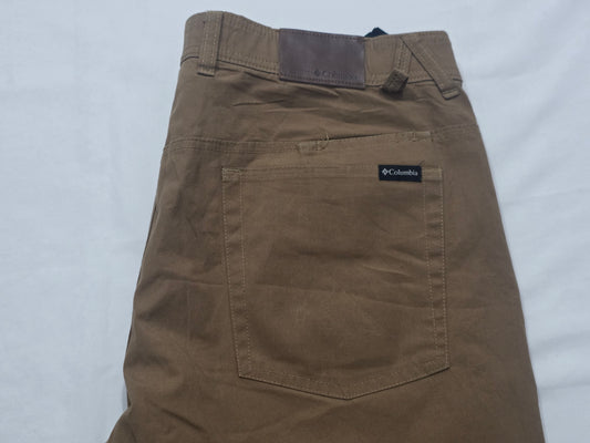 Pantalon Recto Columbia 36x32 Cafe