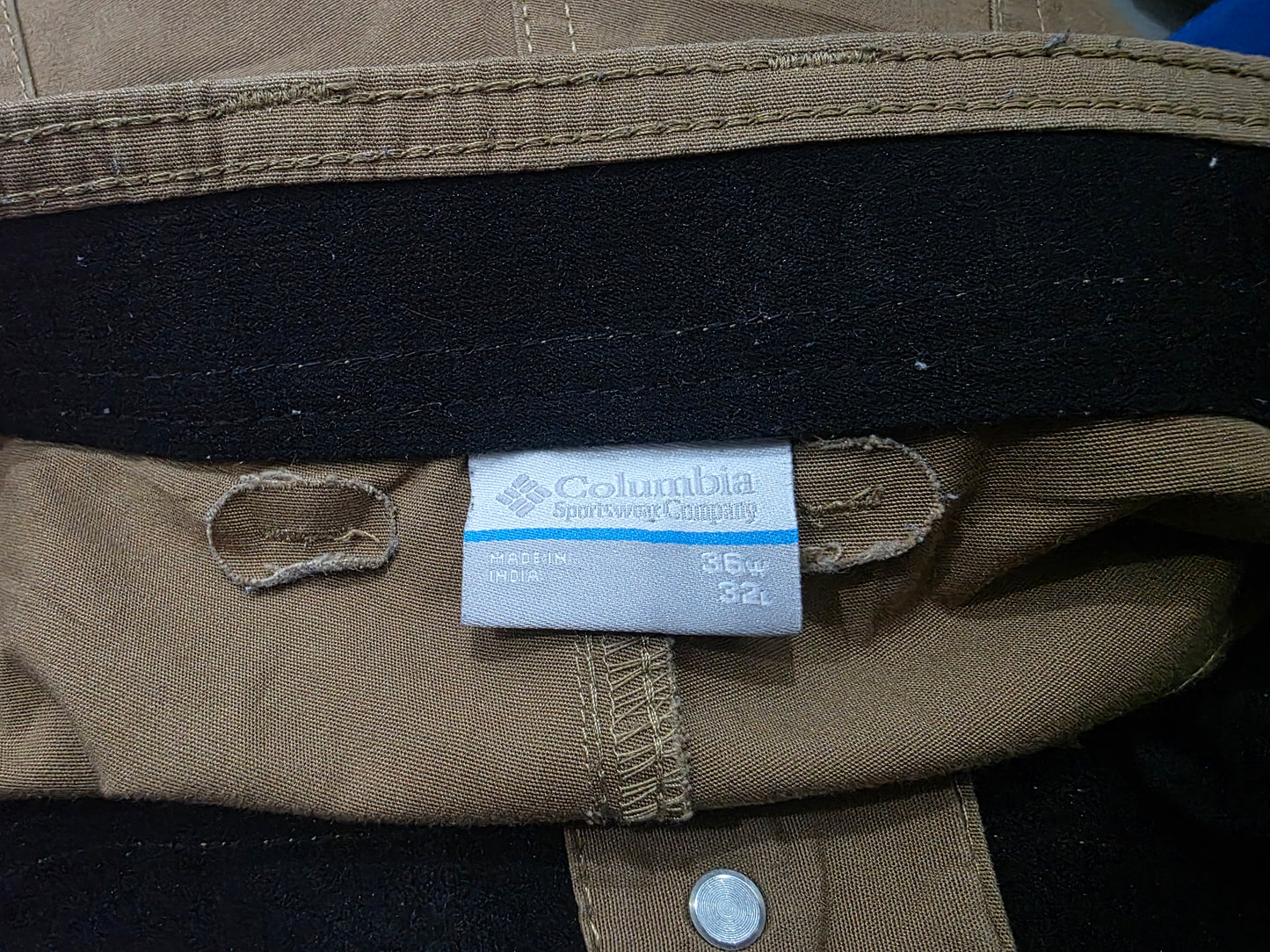 Pantalon Recto Columbia 36x32 Cafe