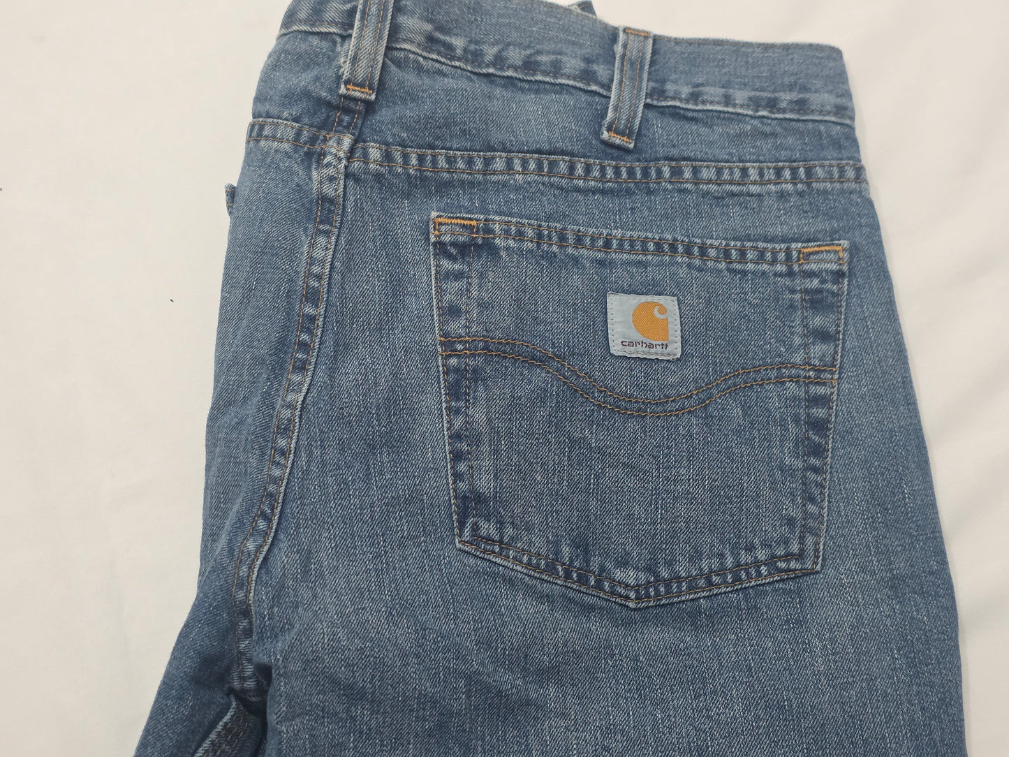 Pantalon Relaxed Fit Carhartt 36x32 Azul