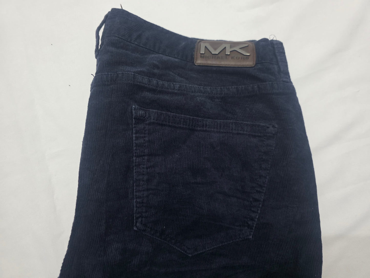 Pantalon Pana Tailored Fit Michael Kors 36 Azul