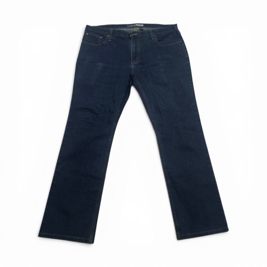 Pantalon Recto Carhartt Straight Fit 38x30 Azul