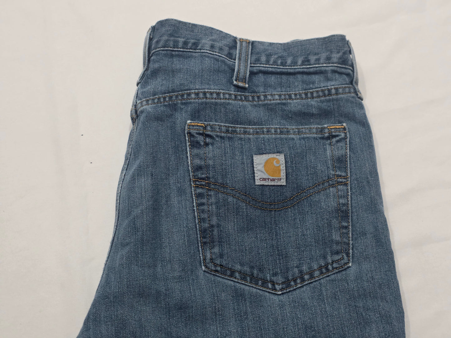 Pantalon Relaxed Fit Carhartt 38x34 Azul