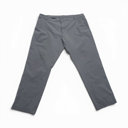 Pantalon Deportivo Recto Lululemon 38 Gris