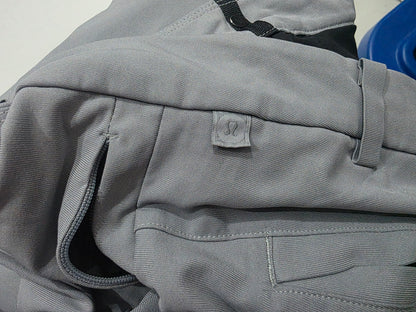 Pantalon Deportivo Recto Lululemon 38 Gris