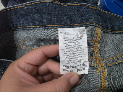 Pantalon Carhartt 38x32 Azul