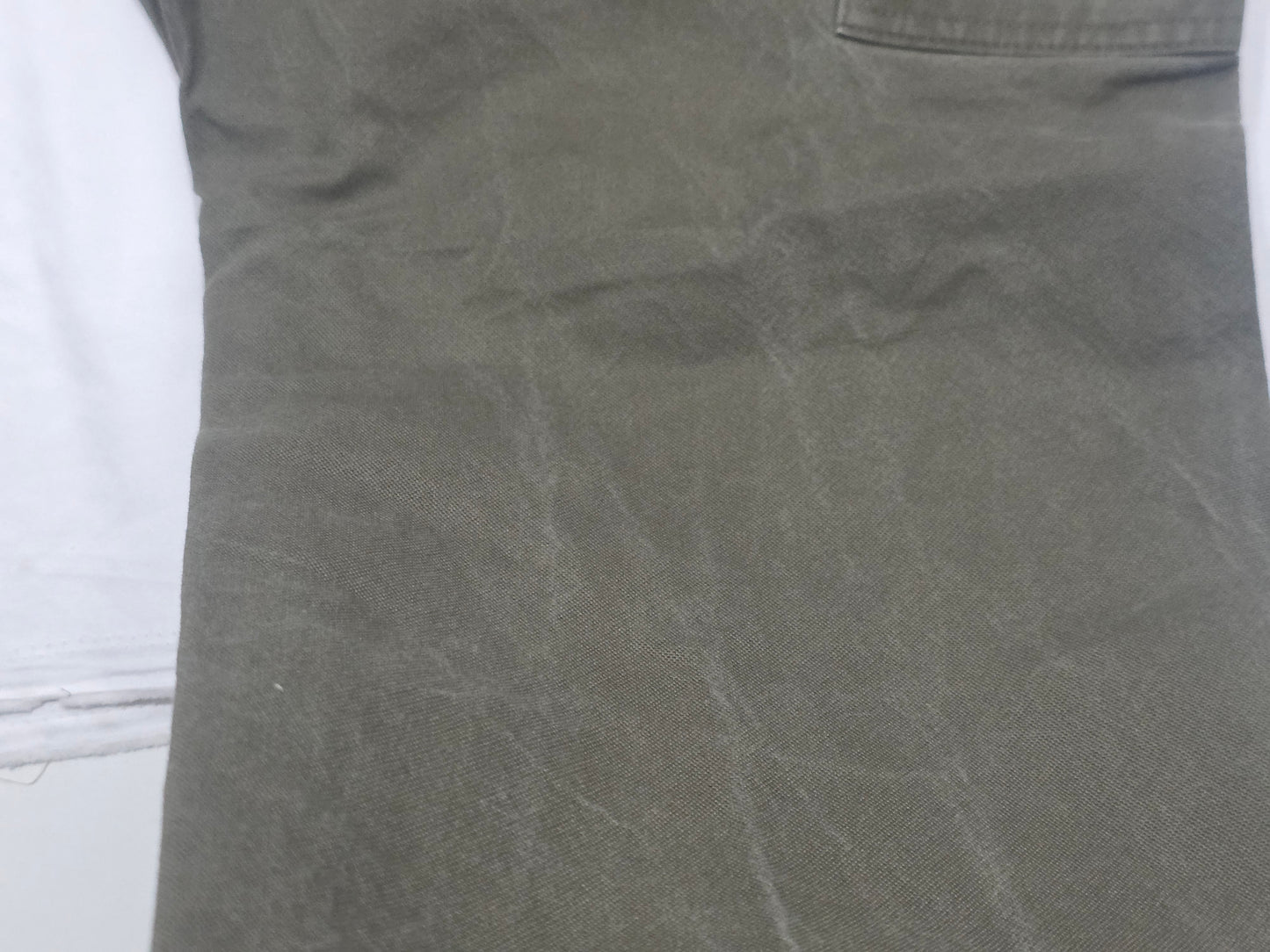 Pantalon Relaxed Fit Carhartt 42x30 Verde Deslavado