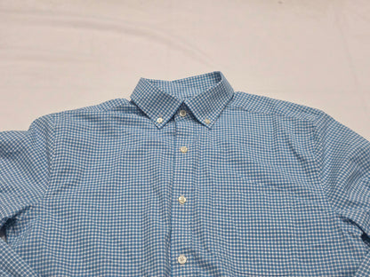 Camisa Classic Fit Vineyard Vines Performance Chico S Azul