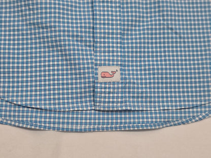 Camisa Classic Fit Vineyard Vines Performance Chico S Azul