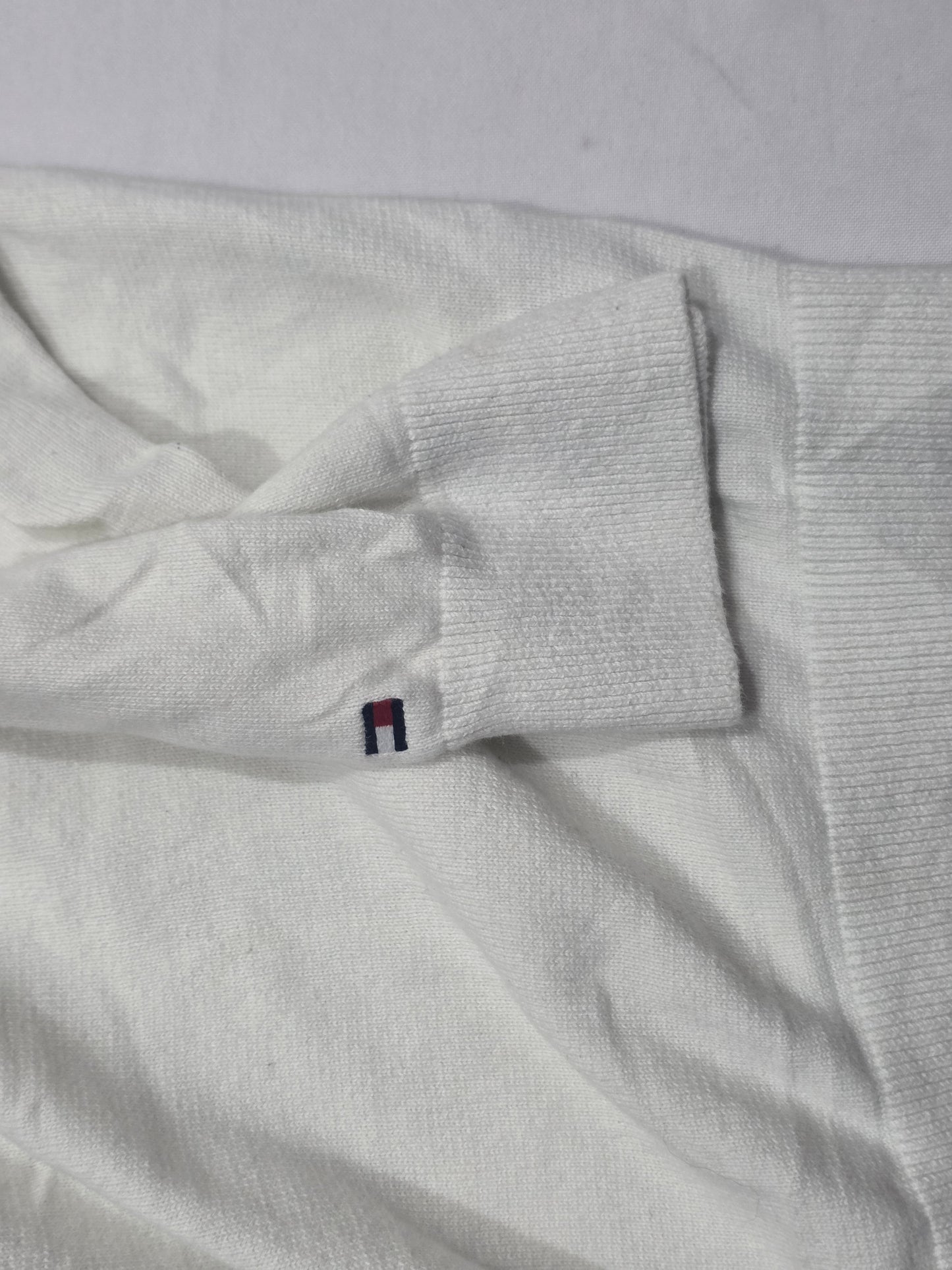 Sueter Tommy Hilfiger Chico S Blanco, Azul Y Vino