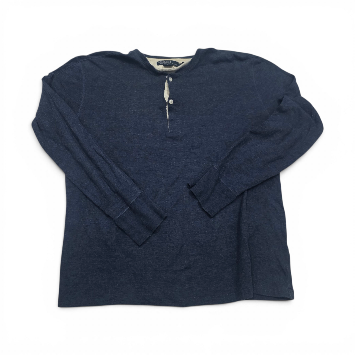 Playera Manga Larga Ralp Lauren Mediana M Azul