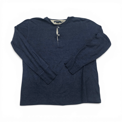 Playera Manga Larga Ralp Lauren Mediana M Azul