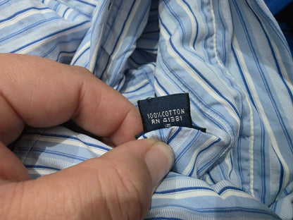 Camisa Classicfit Ralph Lauren Medianam Azul Claro Pony Azul