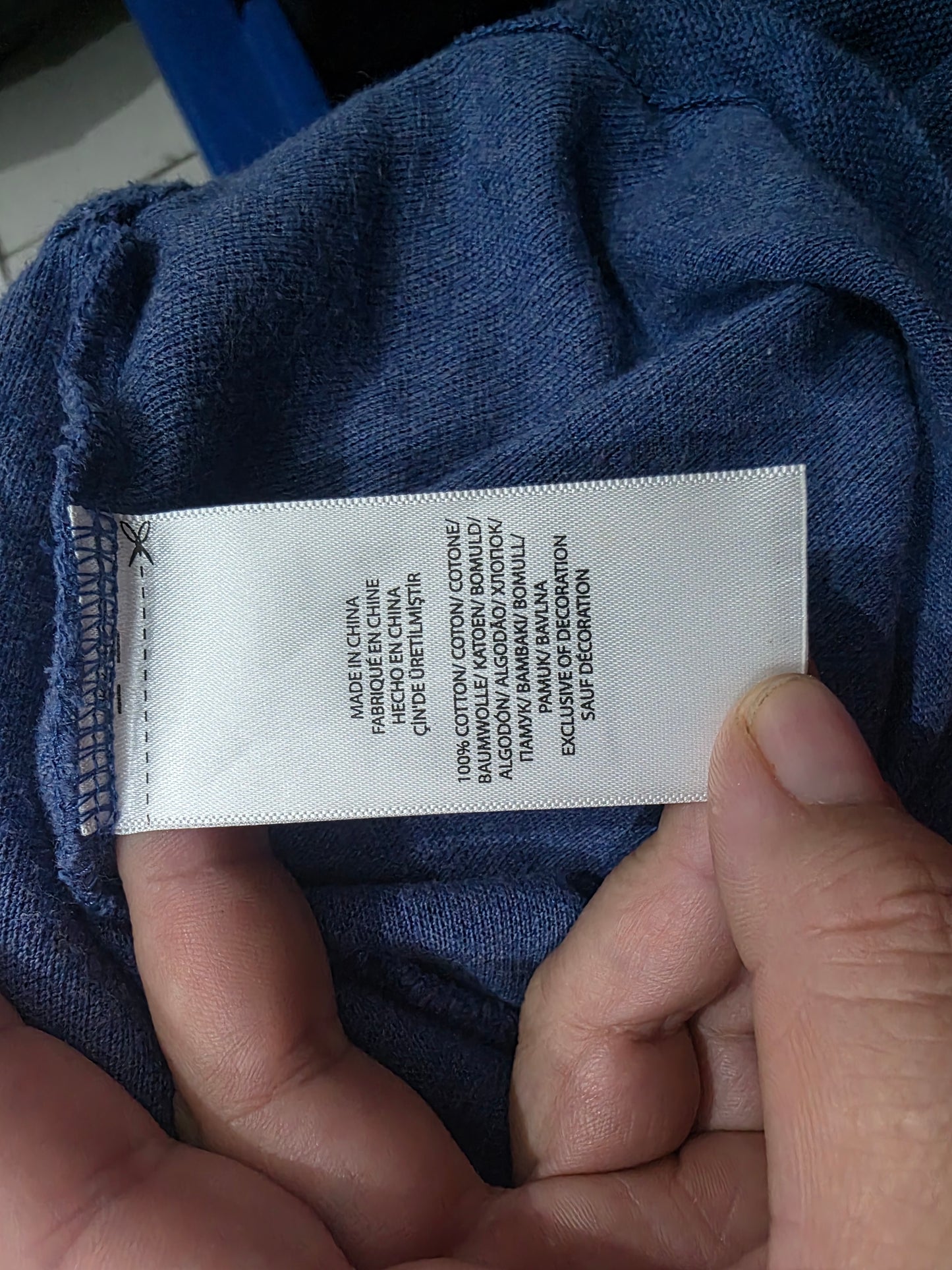 Playera Polo Custom Ralph Lauren Mediana Azul Pony Naranja