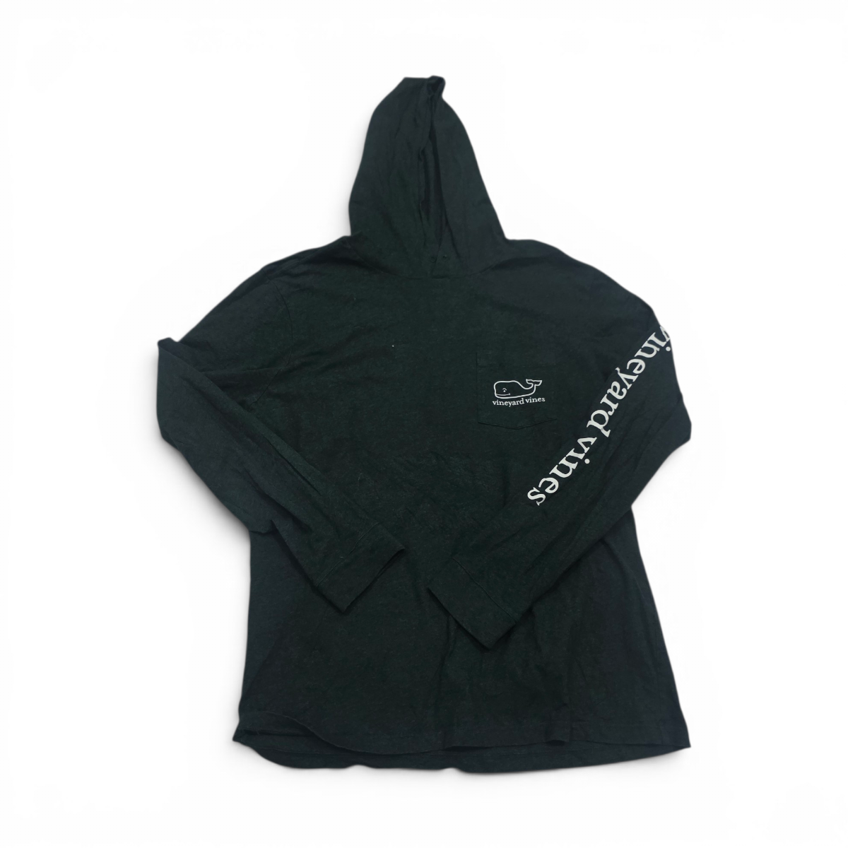 Playera Con Gorro Vineyard Vines Medianam Verde Manga Larga