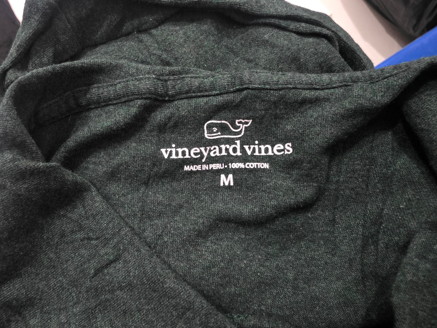Playera Con Gorro Vineyard Vines Medianam Verde Manga Larga