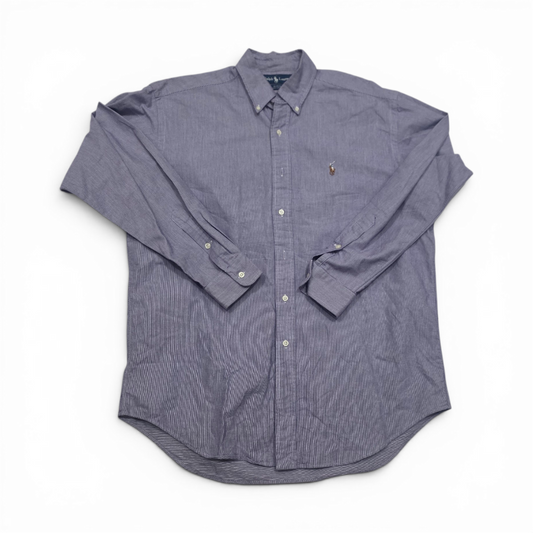 Camisa Blake Ralph Lauren Mediana M Cuadro Lila Pony Colores