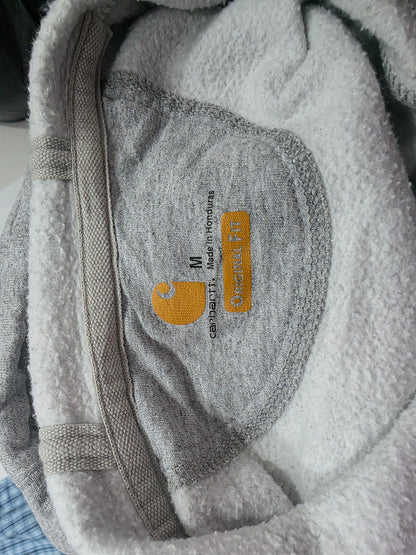 Sudadera Con Gorro Carhartt Mediana M Gris