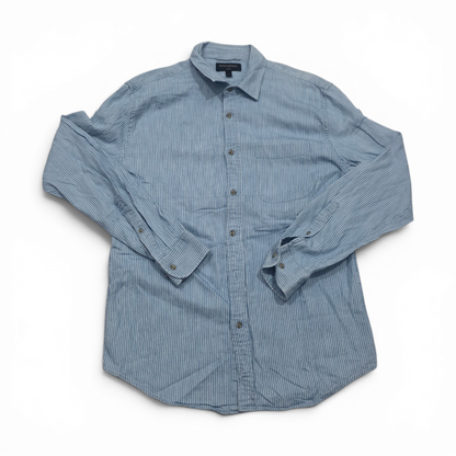 Camisa Slimfit Banana Republic Mediana M Azul
