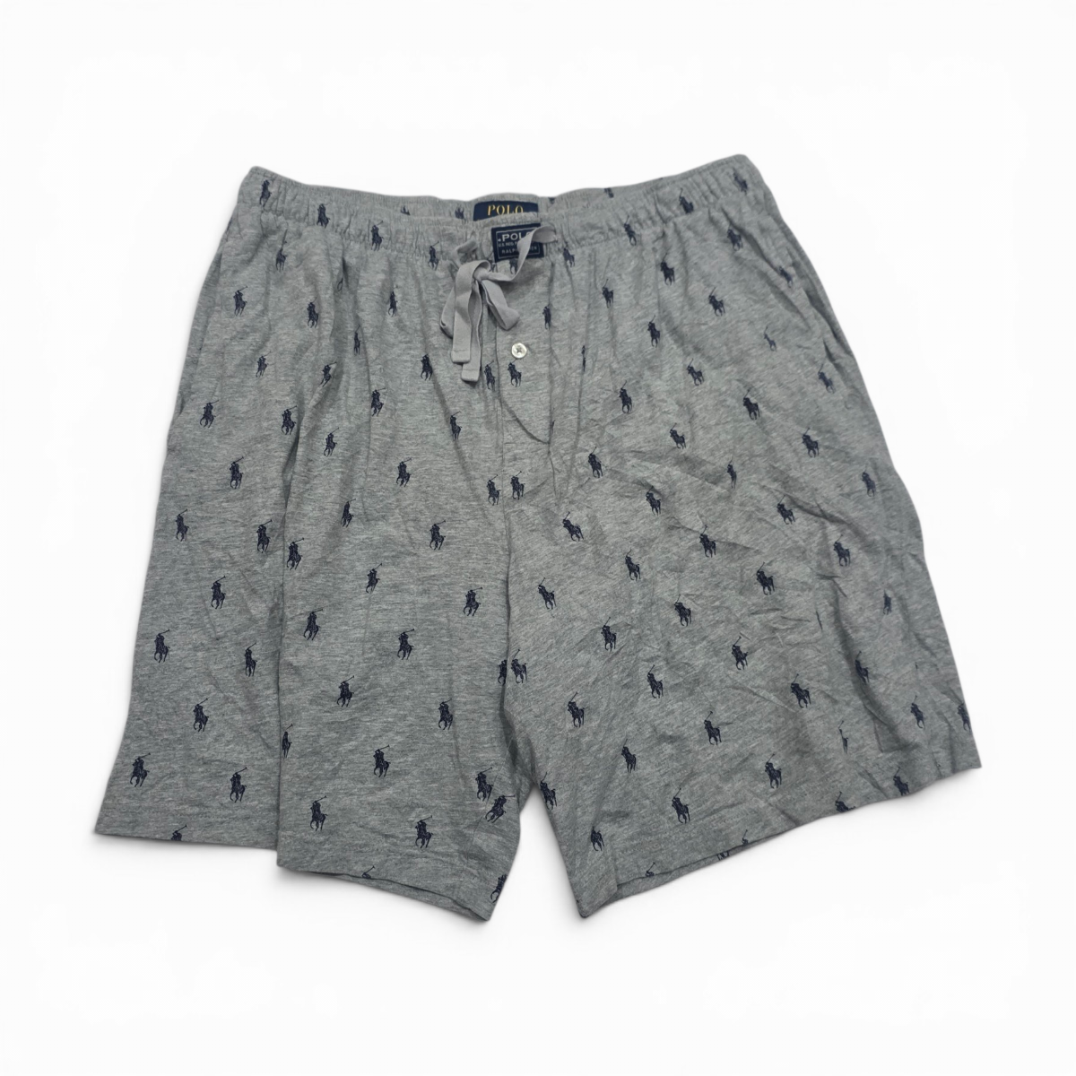 Bermuda Para Dormir Ralph Lauren Grande L Gris Ponys